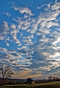 Shed nature sky