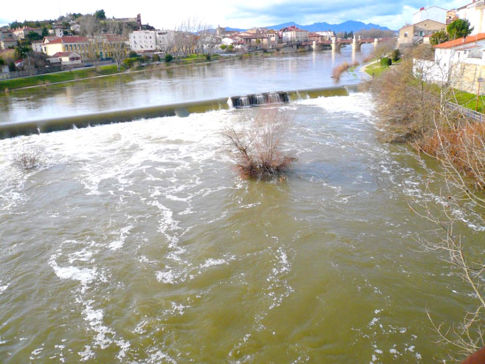 Miranda de Ebro - El Ebro desde el Puente de Hierro 1