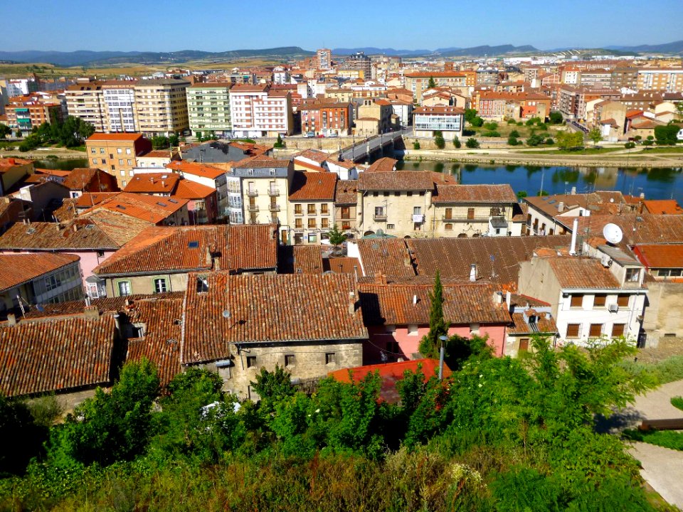 Miranda de Ebro - panorámica urbana desde el Castillo 8