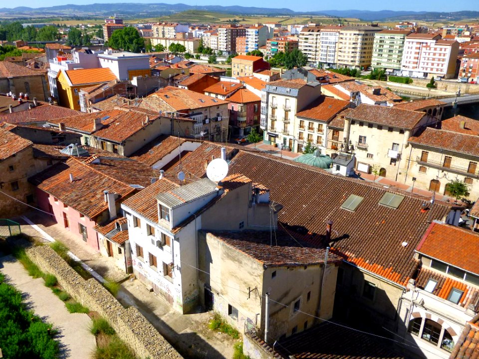 Miranda de Ebro - panorámica urbana desde el Castillo 4