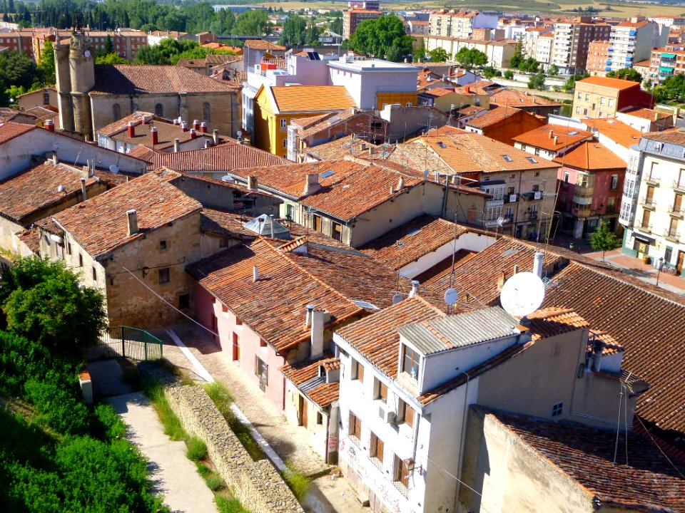 Miranda de Ebro - panorámica urbana desde el Castillo 5
