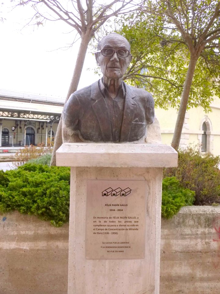 Miranda de Ebro - En memoria de Félix Padín Gallo