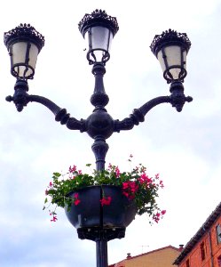 Miranda de Ebro - Farola tricéfala