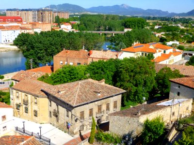 Miranda de Ebro - panorámica urbana desde el Castillo 2