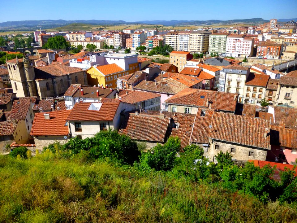 Miranda de Ebro - panorámica urbana desde el Castillo 7