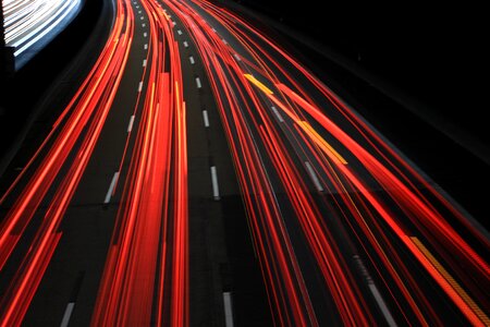 Taillights brake lights red