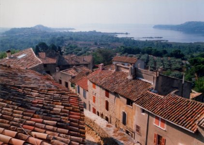 Miramas le vieux (4) Blick nach Saint-Chamas