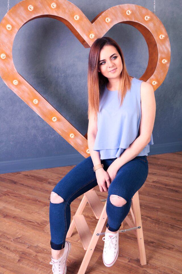 Person photoshoot view