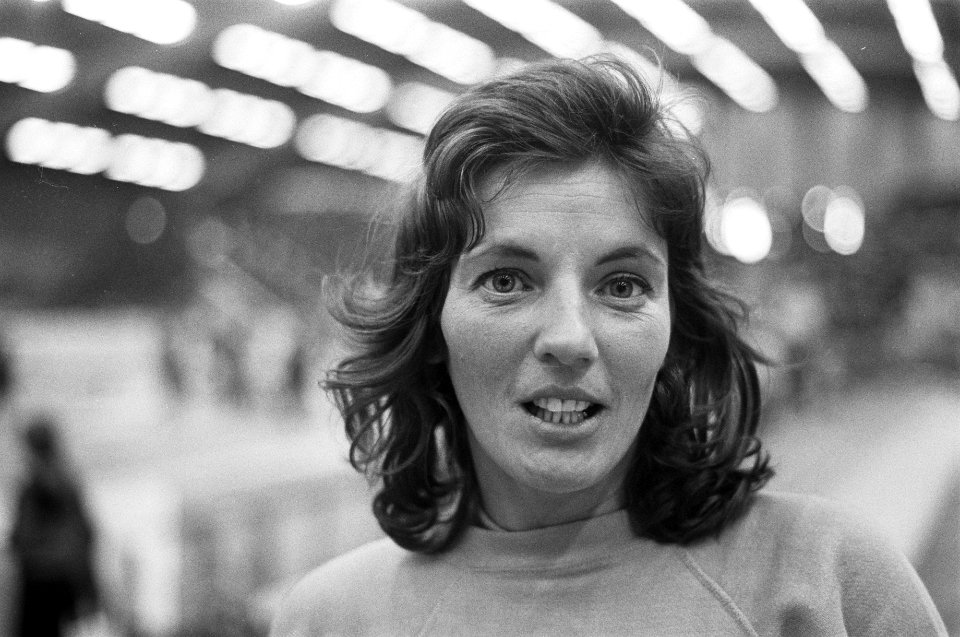 Nationale indooratletiekkampioenschappen in Arnhem Cisca Jansen (kop), Bestanddeelnr 928-3960