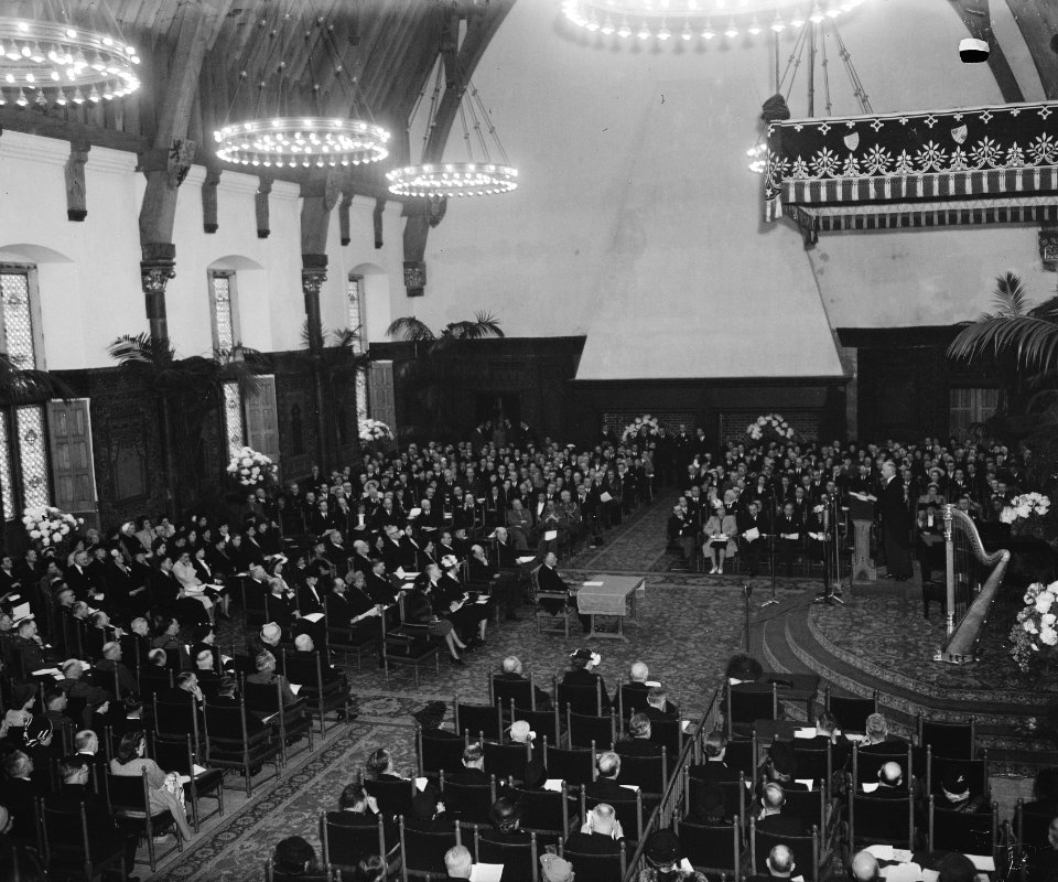 Nationale herdenking in de Ridderzaal, Bestanddeelnr 902-7297