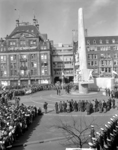 Nationale herdenking Dam, overzichten, Bestanddeelnr 916-3912