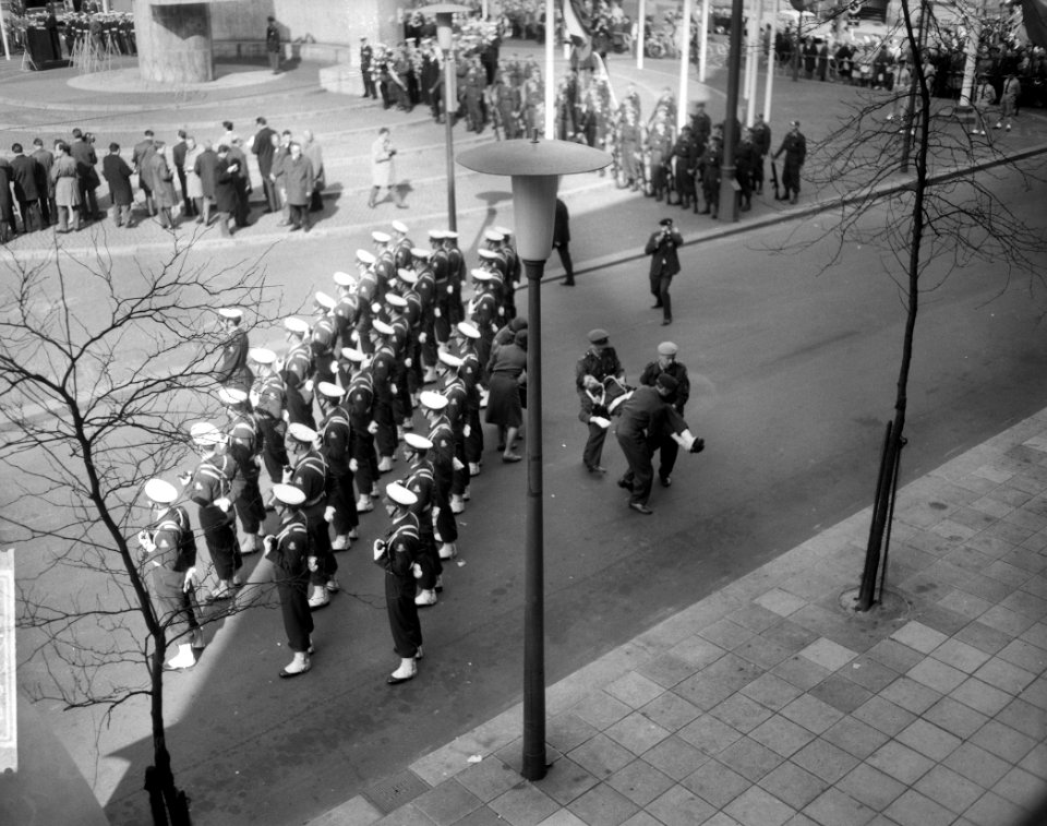 Nationale herdenking Dam, overzichten, Bestanddeelnr 916-3908
