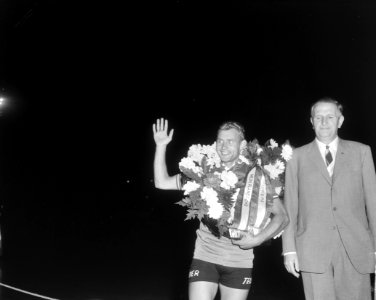 Nationale kampioenschappen wielrennen op de baan in Olympisch Stadion te Amsterd, Bestanddeelnr 916-7274