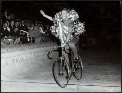 Nationale kampioenschappen wielrennen op de baan in Olympisch Stadion te Amsterd, Bestanddeelnr 135-0696
