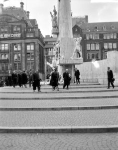 Nationale Herdenking gevallenen op de Dam bij het Nationaal Monument Kransleggi, Bestanddeelnr 915-1184