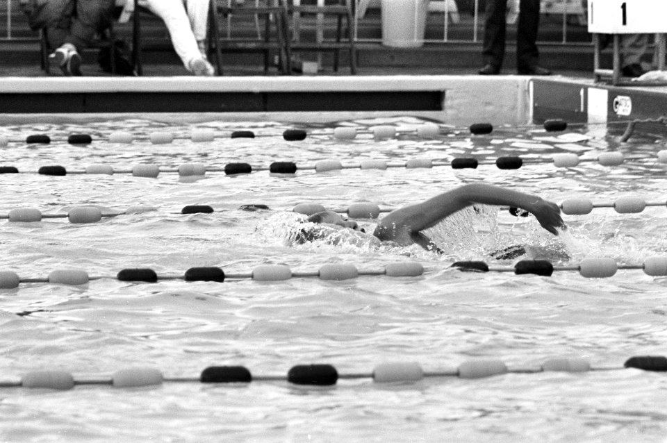 Nationale kampioenschappen zwemmen, Leeuwarden, Bestanddeelnr 923-6819