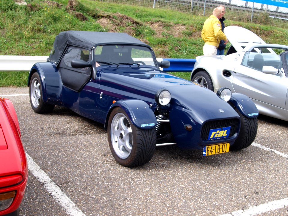 Nationale oldtimerdag Zandvoort 2010, WESTFIELD 2-AXTE-RIGID BODY SPORTS CABRIOLET, 64-LB-DJ