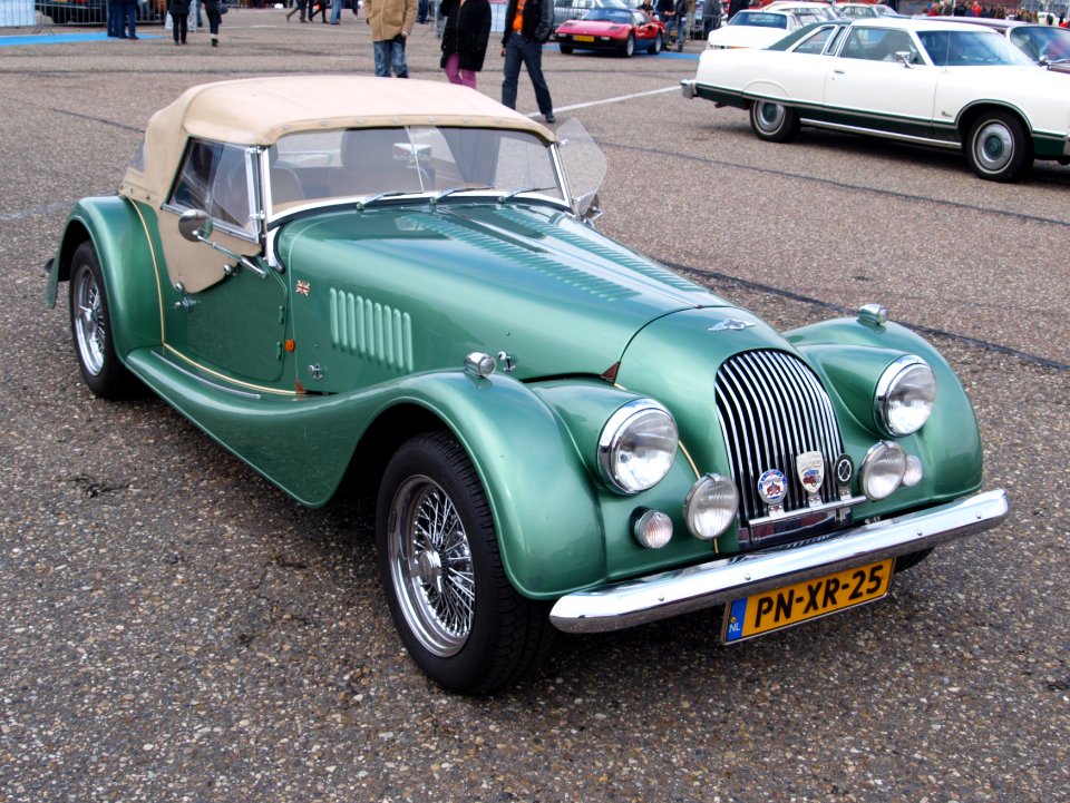 Nationale oldtimerdag Zandvoort 2010, MORGAN PLUS 4, PN-XR-25
