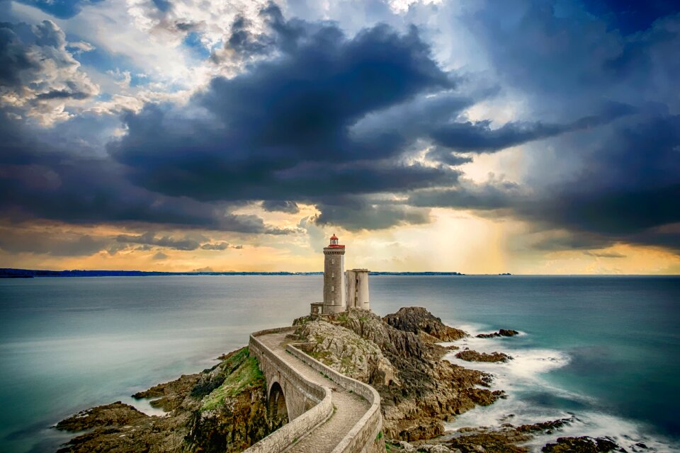 Ocean sky landscape