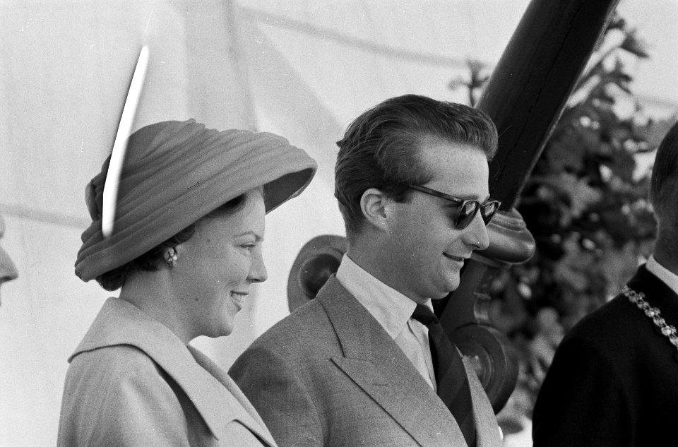 Nationale manifestatie van de Mobiele Brigade in Utrech Prins Albert en Prinses , Bestanddeelnr 911-3189
