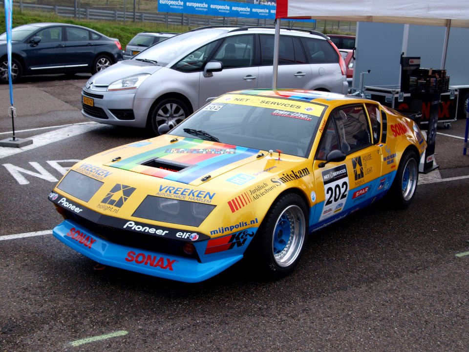 Nationale oldtimerdag Zandvoort 2010, RENAULT ALPINE