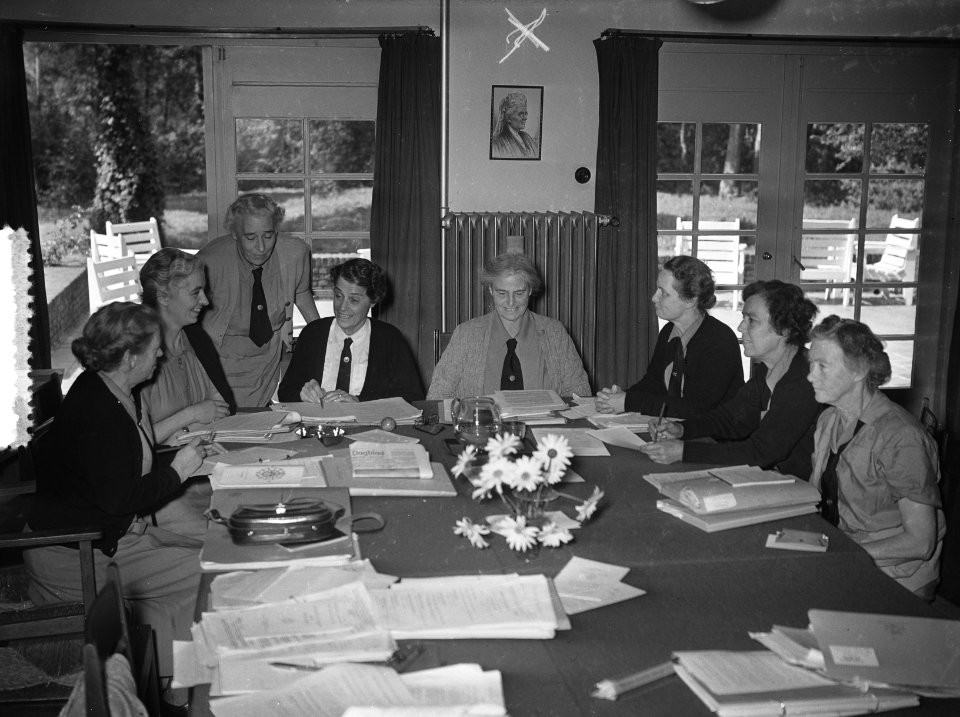 Nationale Padvindstersconferentie met Lady Baden Powell (Woudschoten) Zeist, Bestanddeelnr 906-6689