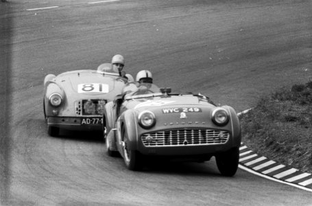 Nationale sportwagenraces op het circuit van Zandvoort, a kop Rob Slotenmaker , , Bestanddeelnr 911-2733