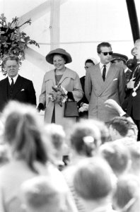 Nationale manifestatie van de Mobiele Brigade in Utrech Prinses Beatrix en Prins, Bestanddeelnr 911-3194