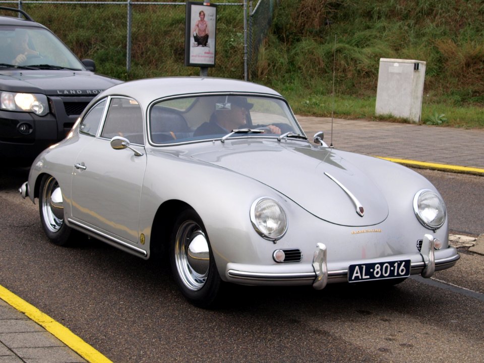 Nationale oldtimerdag Zandvoort 2010, 1955 PORSCHE 356 1600 SUPER, AL-80-16