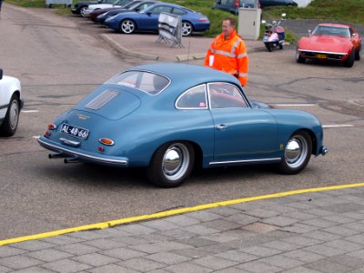 Nationale oldtimerdag Zandvoort 2010, 1957 PORSCHE 56A 1600, AL-48-66 pic4