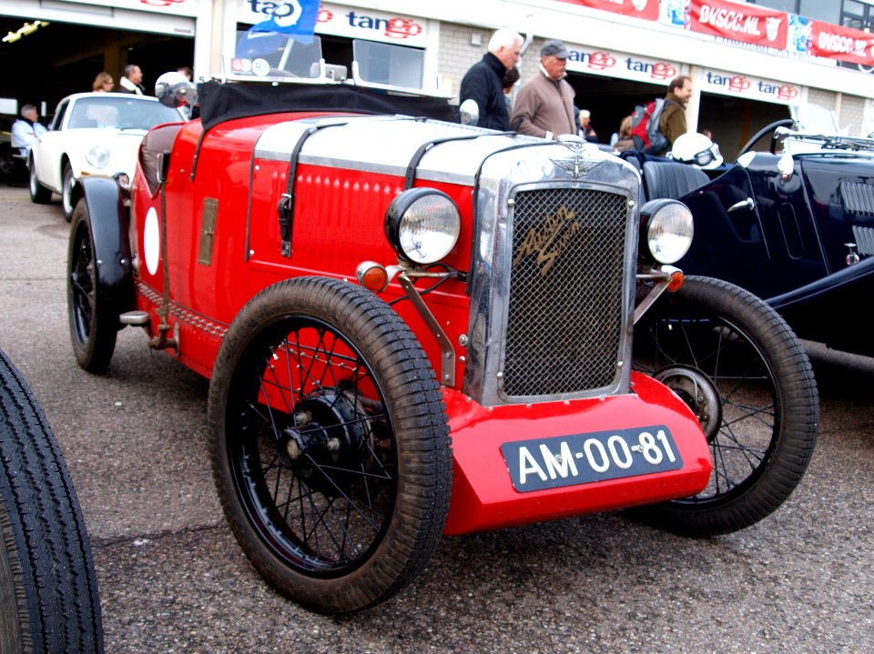 Nationale oldtimerdag Zandvoort 2010, 1935 AUSTIN SEVEN BROOKLANDS, AM-00-81 pic3