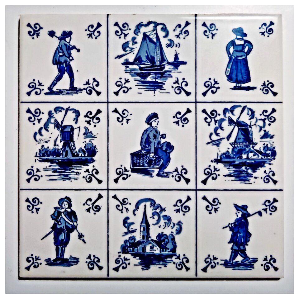 Ceramic art design typical