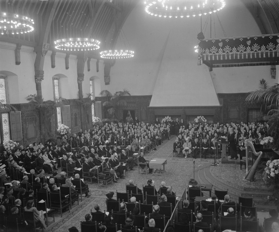 Nationale herdenking in de Ridderzaal, Bestanddeelnr 902-7298