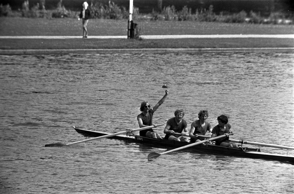 Nationale Kampioenschappen roeien heren op de Bosbaan, vier zonder stuurman Asop, Bestanddeelnr 926-5910
