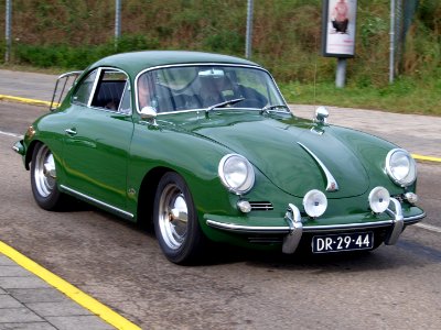 Nationale oldtimerdag Zandvoort 2010, 1963 PORSCHE 356 B SUPER, DR-29-44 pic1
