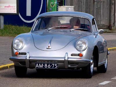 Nationale oldtimerdag Zandvoort 2010, 1962 PORSCHE 356B, AM-86-75