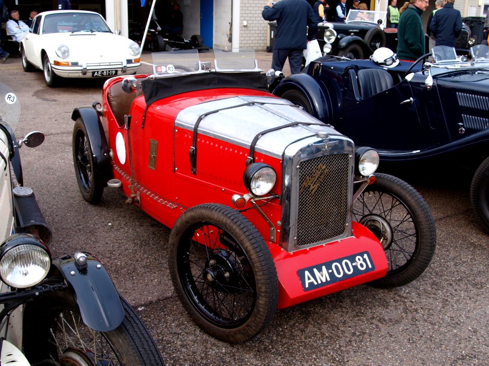 Nationale oldtimerdag Zandvoort 2010, 1935 AUSTIN SEVEN BROOKLANDS, AM-00-81 pic1