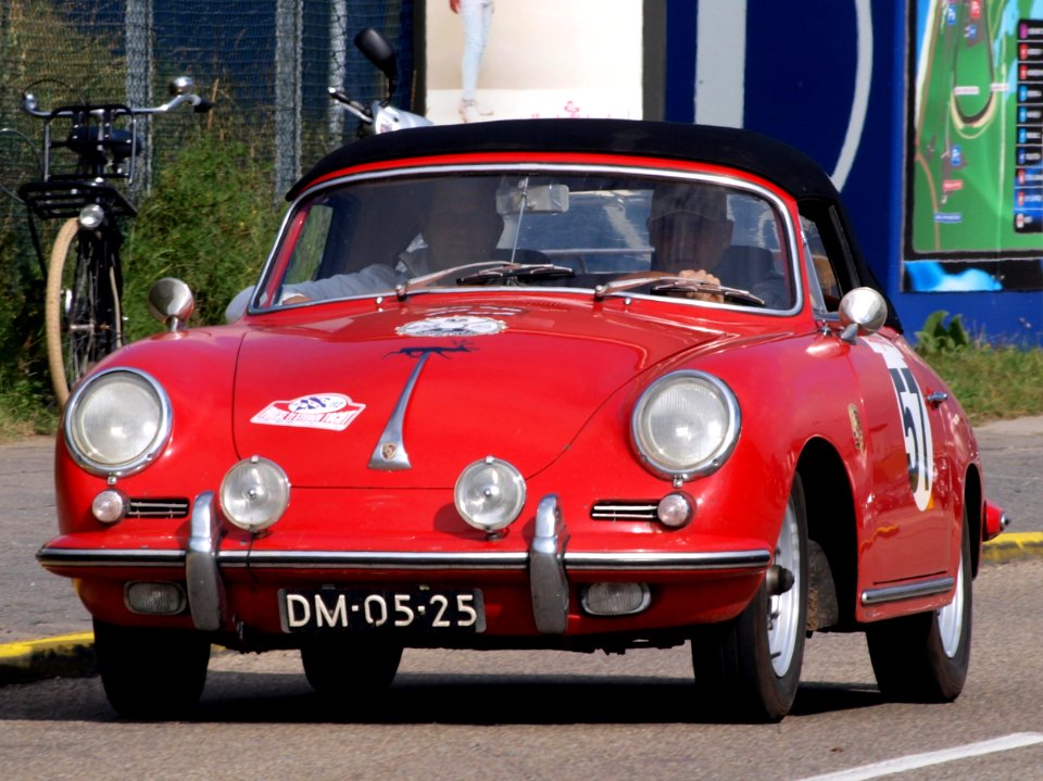 Nationale oldtimerdag Zandvoort 2010, 1963 PORSCHE 356B, DM-05-25