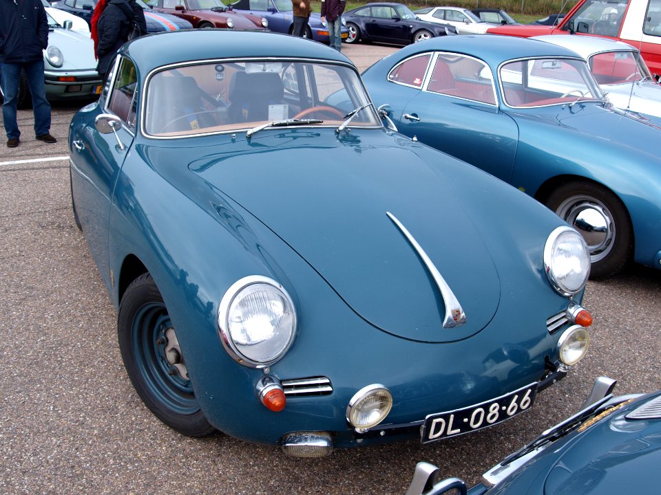 Nationale oldtimerdag Zandvoort 2010, 1960 PORSCHE SPORT 356, DL-08-66