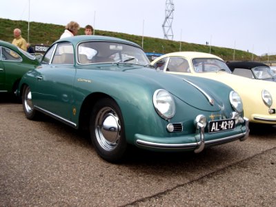 Nationale oldtimerdag Zandvoort 2010, 1956 PORSCHE 356A 1500 GS CARRERA, AL-42-19 pic1