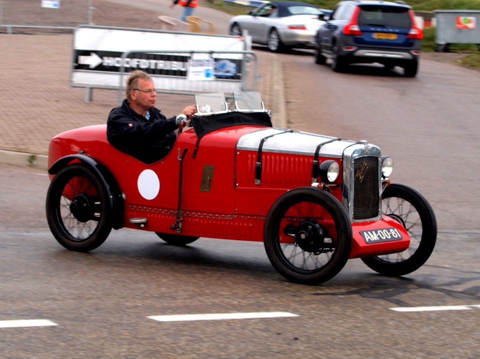 Nationale oldtimerdag Zandvoort 2010, 1935 AUSTIN SEVEN BROOKLANDS, AM-00-81 pic4