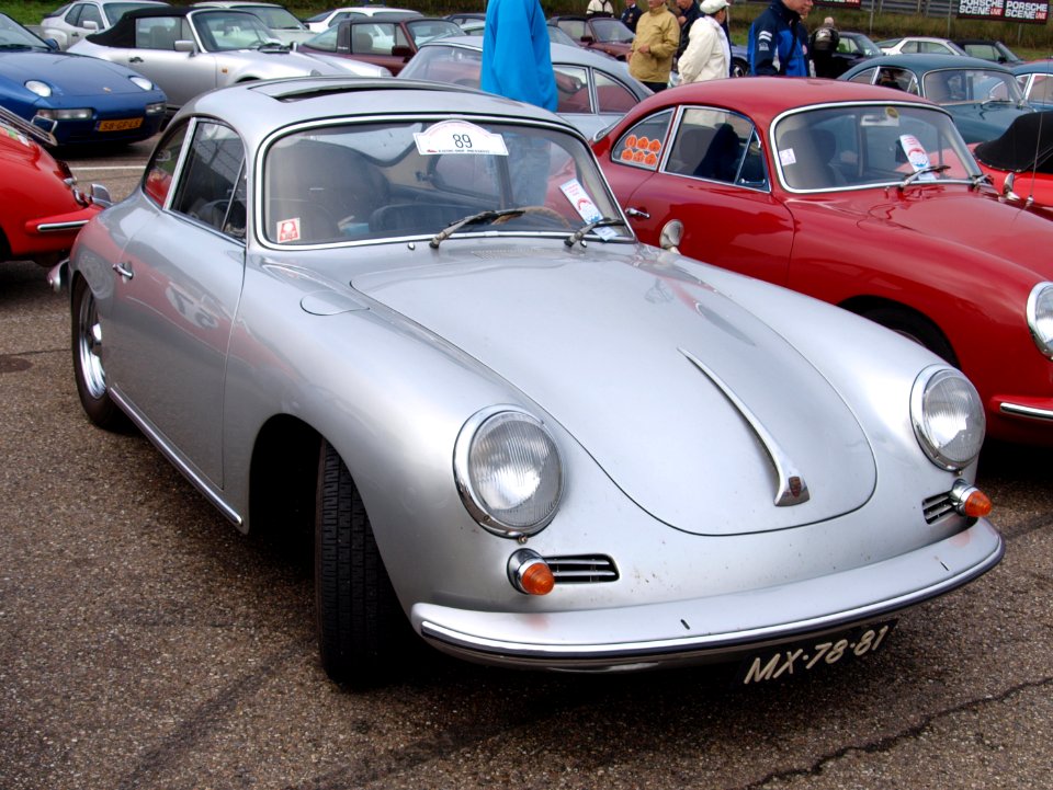 Nationale oldtimerdag Zandvoort 2010, 1963 PORSCHE 356A 1600, MX-78-81