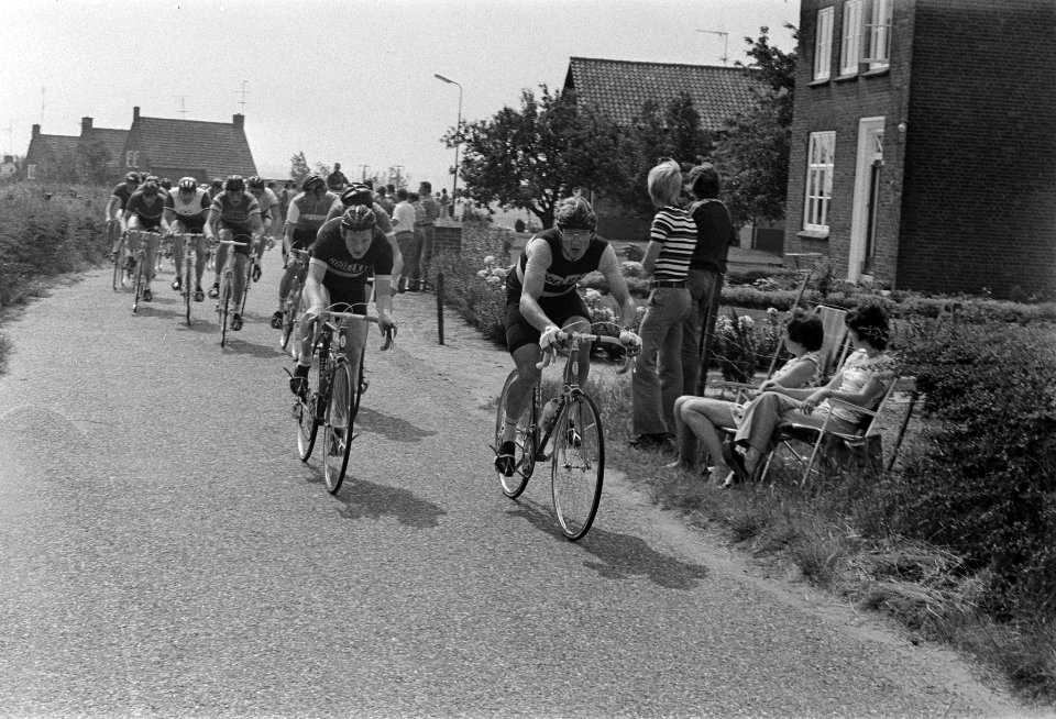 Nationale wielrenkampioenschappen voor amateurs in Hoogerheide nr 11 Jan Raas , Bestanddeelnr 927-2744