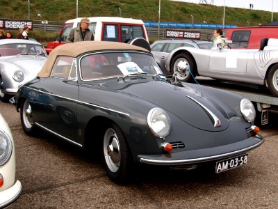 Nationale oldtimerdag Zandvoort 2010, 1959 PORSCHE 356 B 1600 ROADSTER AM-03-58 pic1