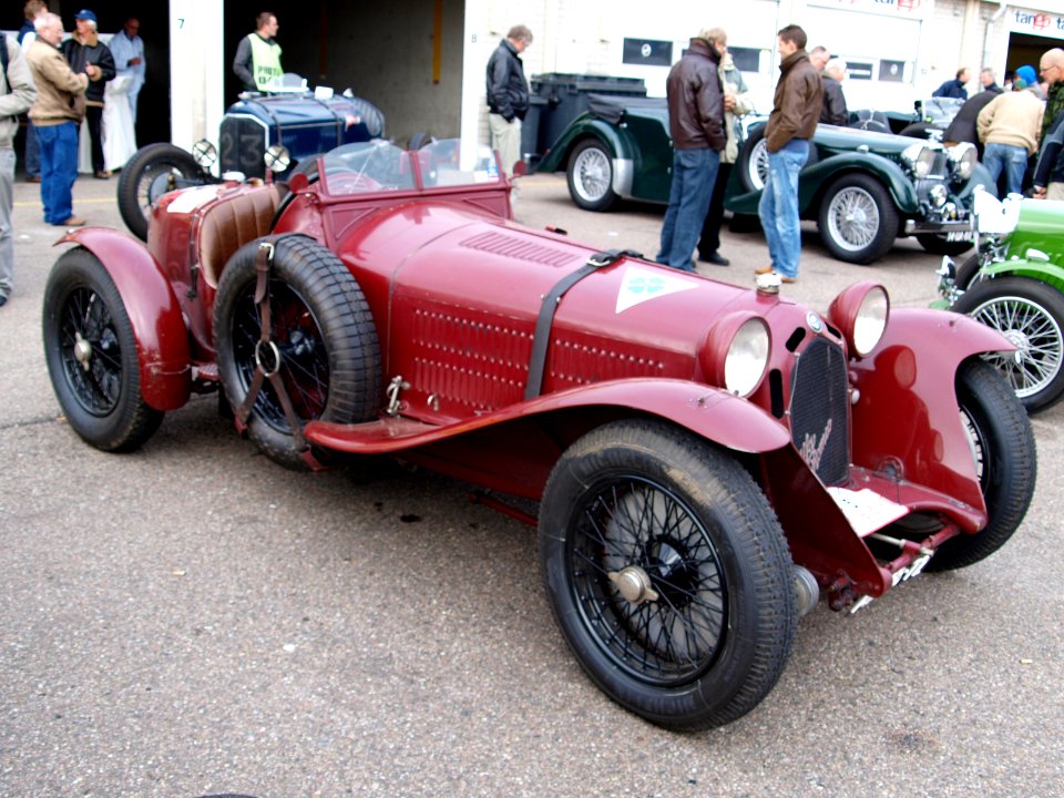 Nationale oldtimerdag Zandvoort 2010, 1933 ALFA ROMEO 8C MONZA, AM-18-72 pic6