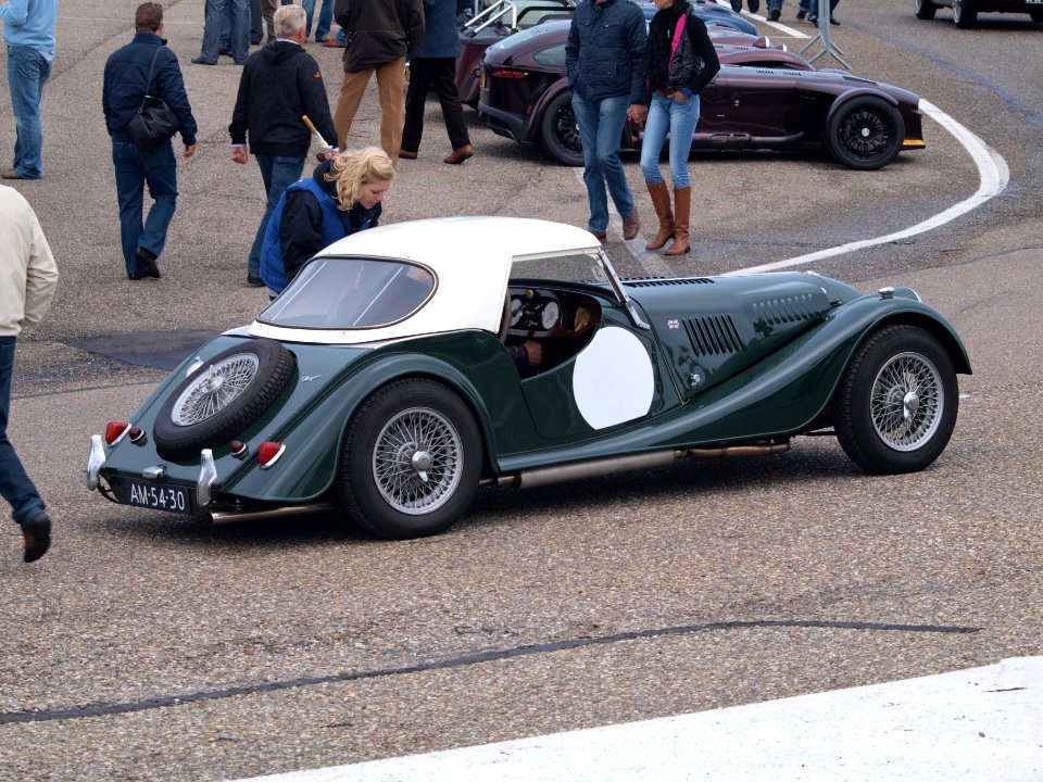 Nationale oldtimerdag Zandvoort 2010, 1961 MORGAN PLUS FOUR, AM-54-30 pic1