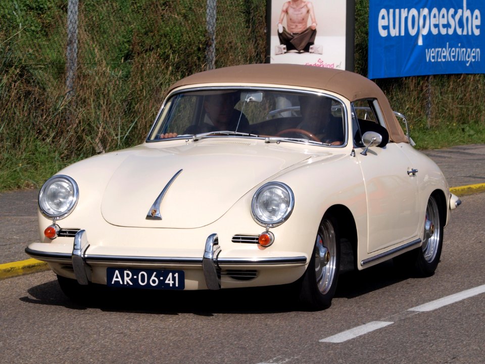 Nationale oldtimerdag Zandvoort 2010, 1963 PORSCHE 356B, AR-06-41 pic2
