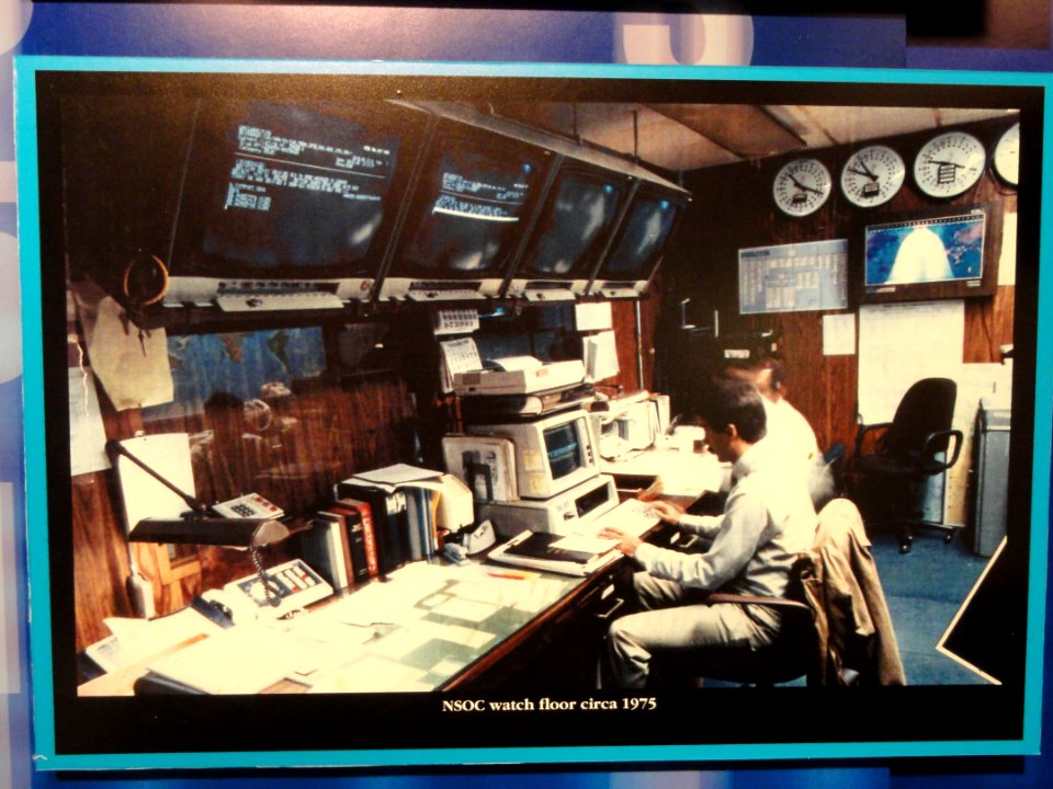 National Security Operations Center photograph, c. 1975 - National Cryptologic Museum - DSC07658
