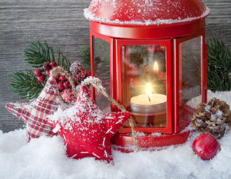 New year's eve winter christmas