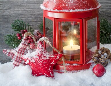 New year's eve winter christmas